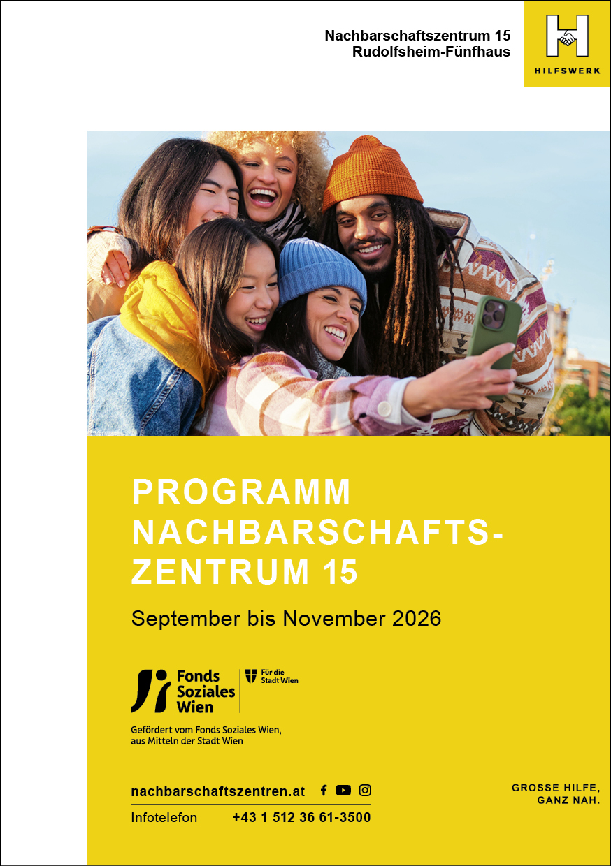 Titelblatt vom aktuellen Programmheft NBZ 15