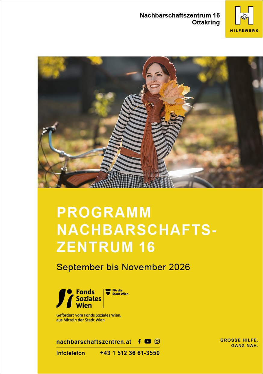 Titelblatt vom aktuellen Programmheft NBZ 16