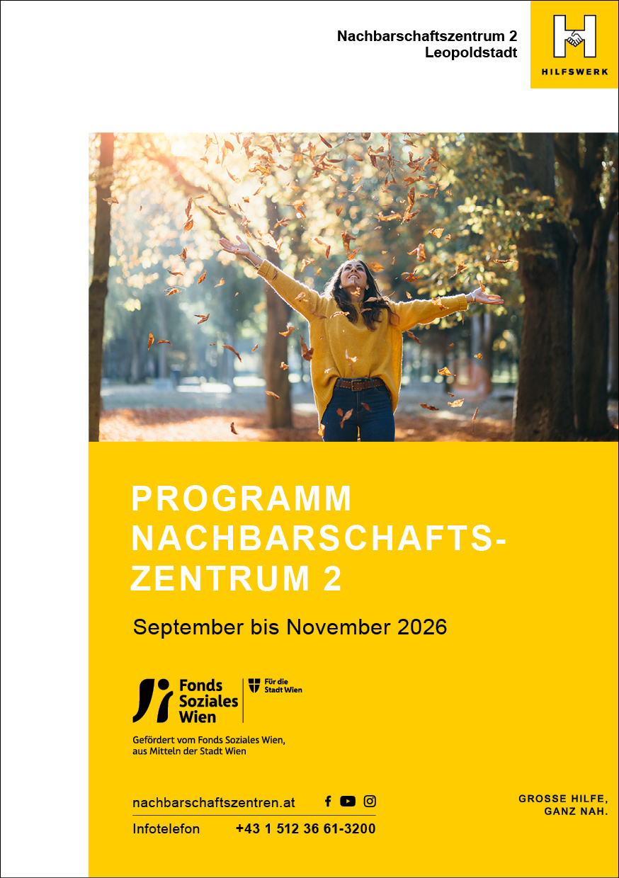 Titelblatt vom aktuellen Programmheft NBZ 2