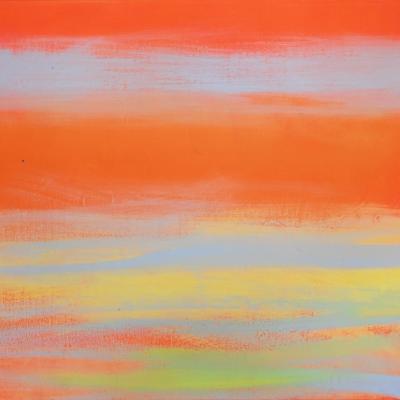Sonnenuntergang am Meer von Ingrid Schmerlaib