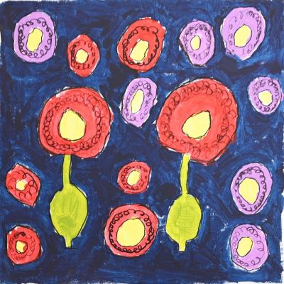 Blumenhimmel von Birgit Gnadlinger
