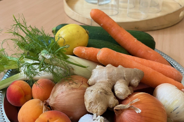 frische Gemüseplatte